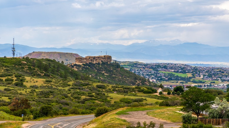 View of Castle Rock, Colorado