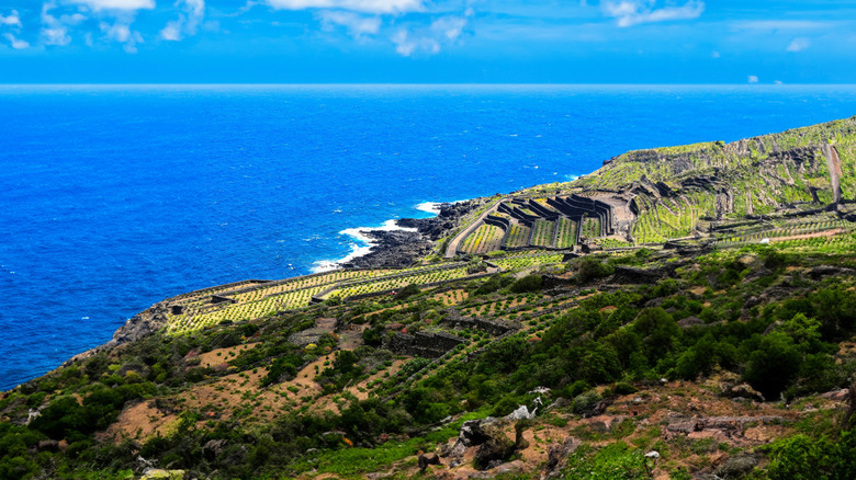 the coast of Pantelleria, Italy