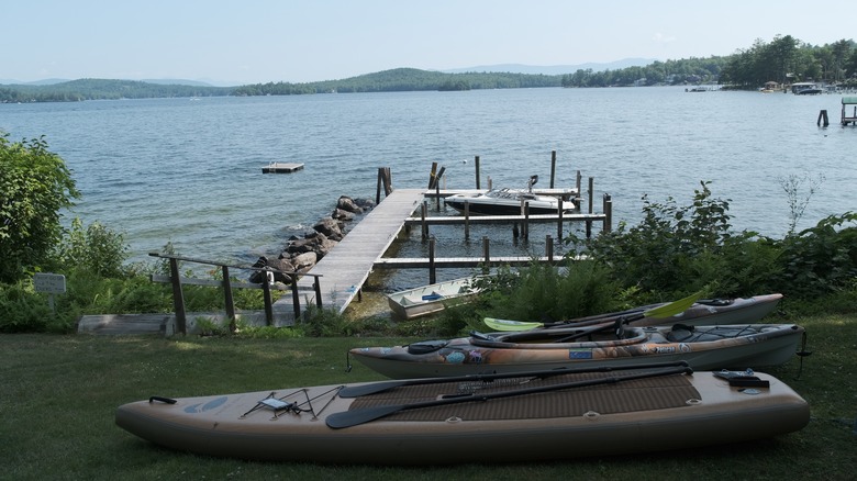 Lake Winnipesaukee dock