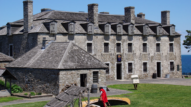 Old building at Old Fort Niagara