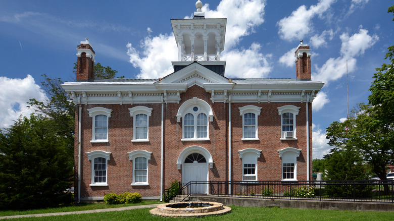 The Coffee County Courthouse near the downtown area in Manchester, Tennessee