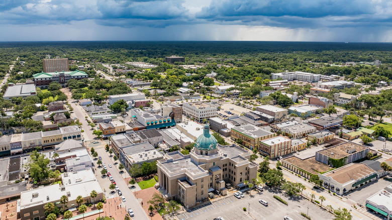 Downtown DeLand in Florida