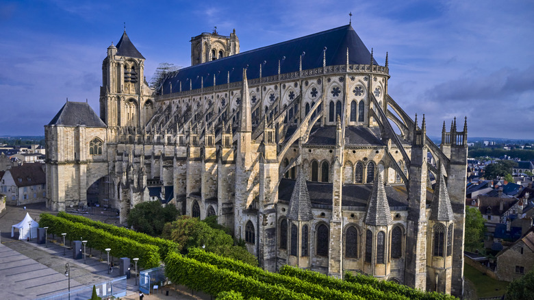 The Cathedral of Saint Etienne in Bourges, France