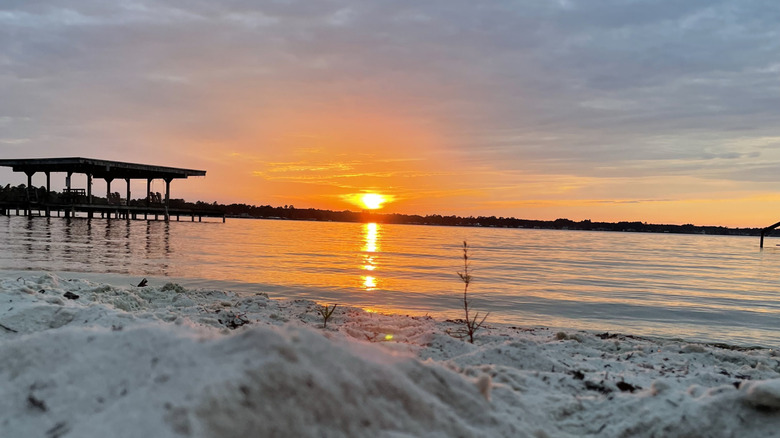 White Lake, North Carolina, at sunset