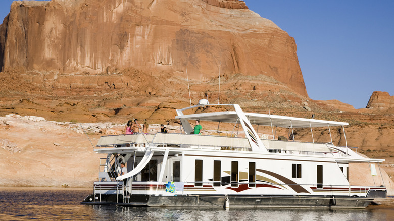 Houseboat on Lake Powell