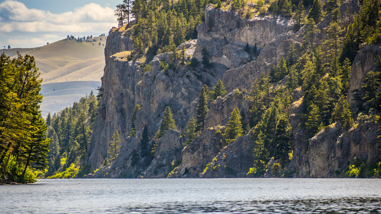 The Gates of the Rocky Mountains in Montana