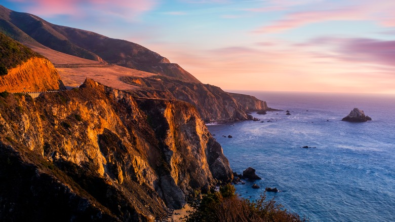 Seascape in Big Sur, California