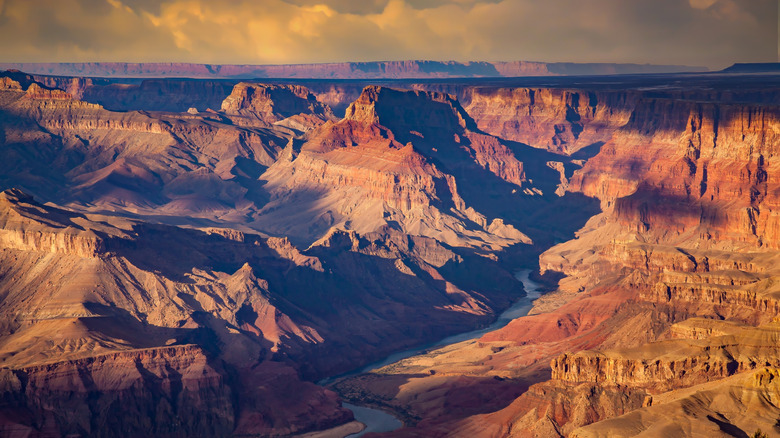 Panoramic view of the Grand Canyon