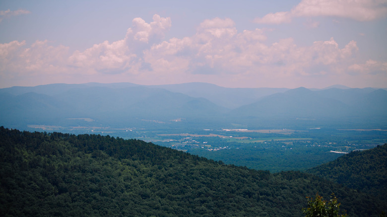 Overlook from Massanutten Resort in Virginia