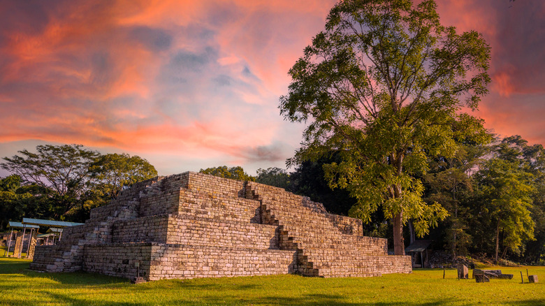 The Mayan ruins at Copán