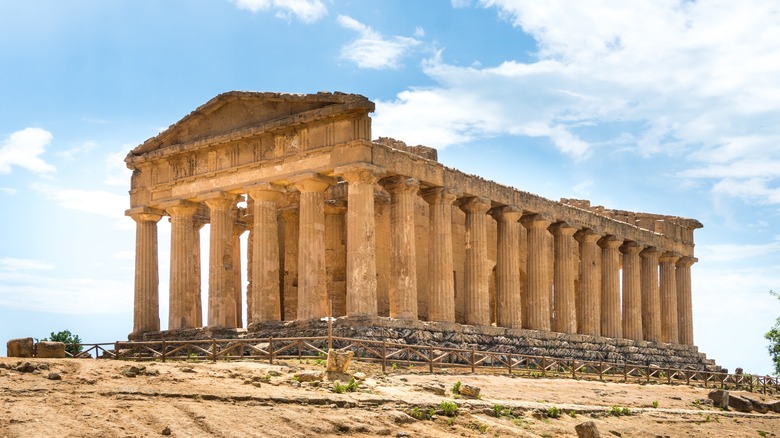 Temple of Concordia inside Valley of the temples