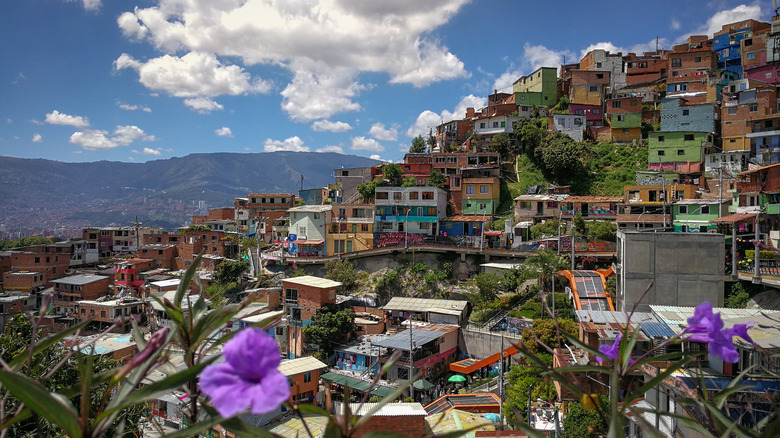 View of Comuna 13, Medellin