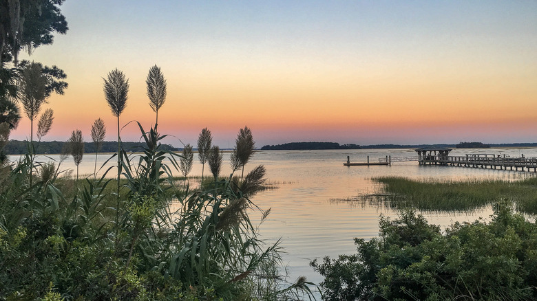 Overlooking the May River in Bluffton, SC