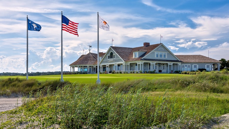 A golf course at Kiawah Island