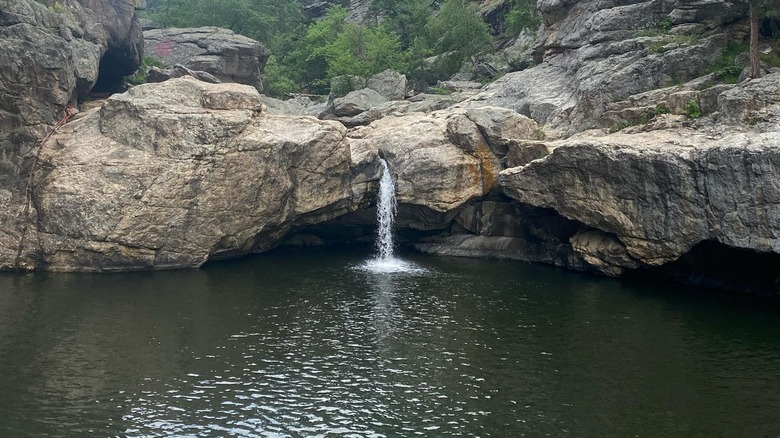 Hippie Hole waterfall