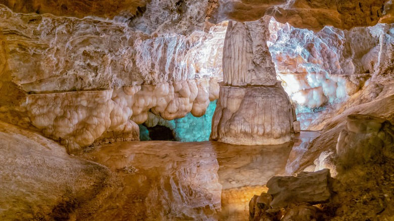 A view of the Gruta de las Maravillas in Aracena, Spain