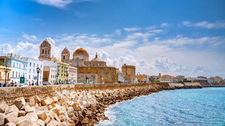 Cádiz, Spain in the summer