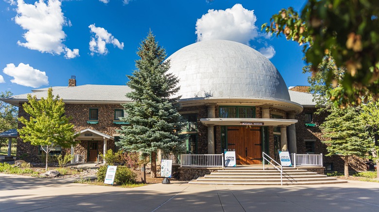 Lowell Observatory surrounded by trees