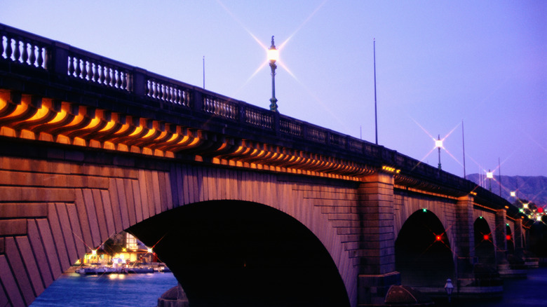 The London Bridge in Lake Havasu City