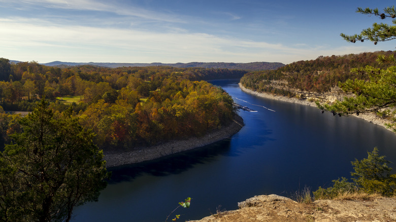 View of Lake Cumberland in Burnside, Kentucky