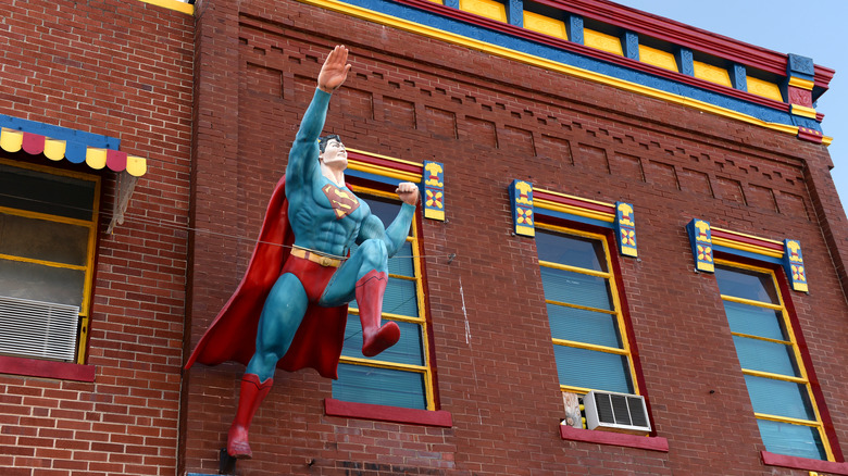 The exterior of Super Museum, Metropolis, Illinois