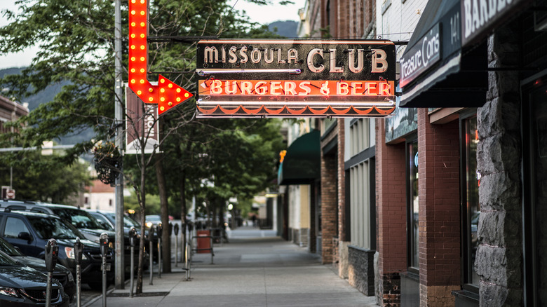 City eatery in Missoula, Montana