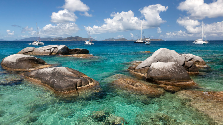 View from The Baths BVI