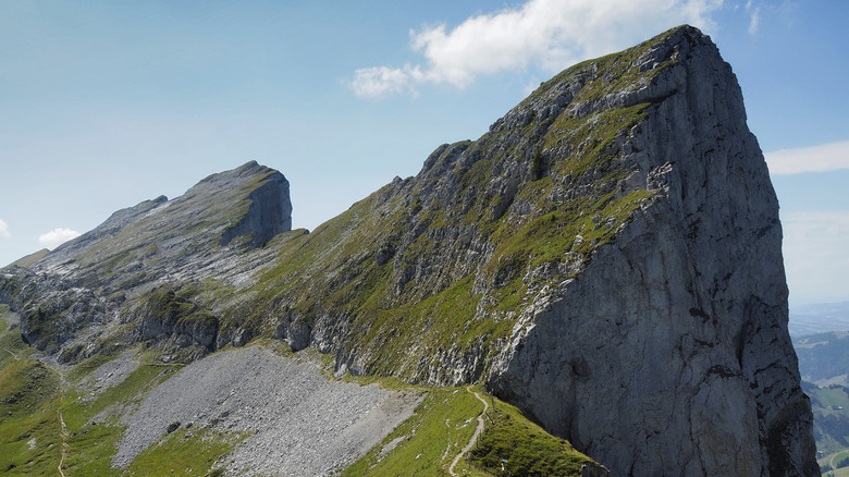 Schrattenfluh mountain in Switzerland