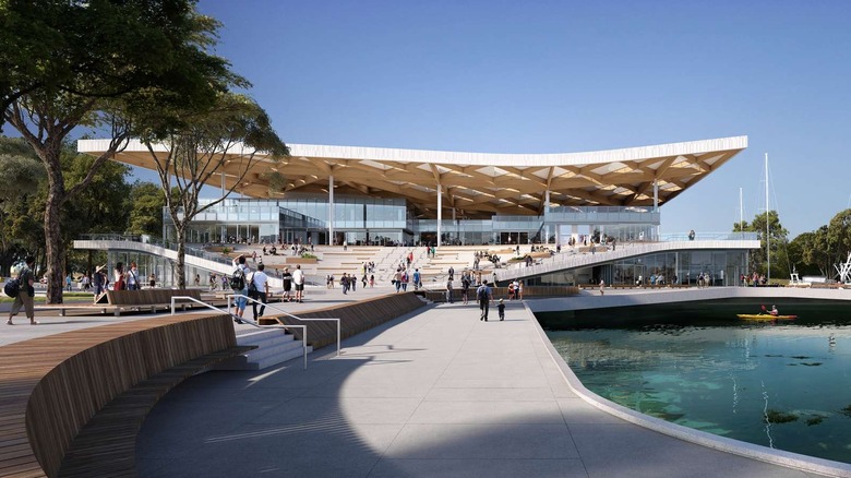 Digital rendering of new Sydney Fish Market