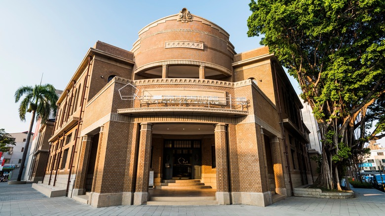 Exterior of the colonial-era building of Tainan City Art Museum