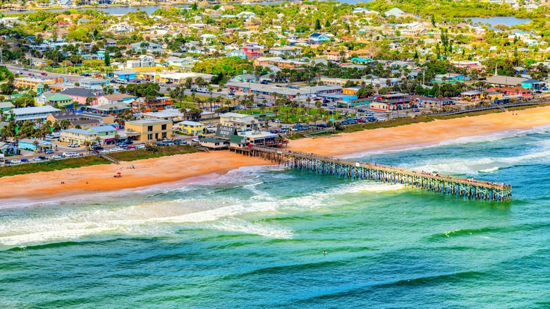 Flagler Beach coast line