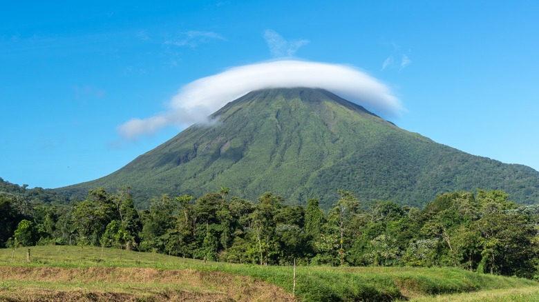 A view of the Arenal Volcano in Costa Rica