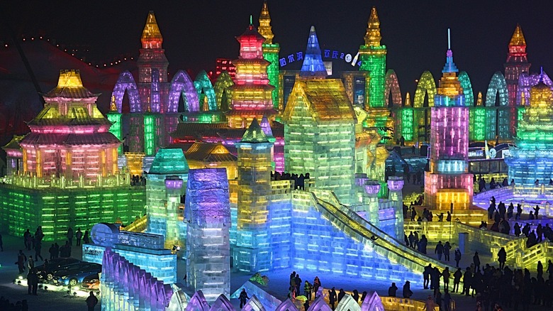 The Snow & Ice Festival in Harbin