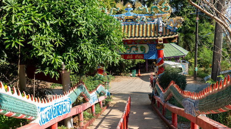 colorful Thailand shrine