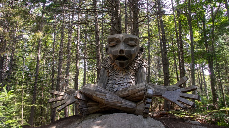 Troll at Maine Botanical Garden