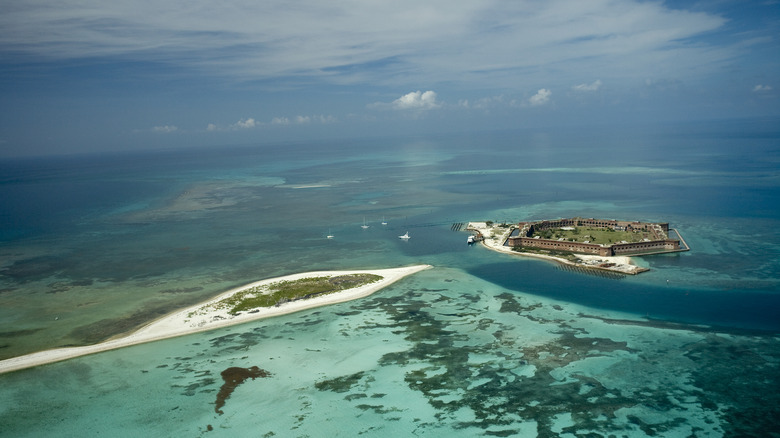 Dry Tortugas National Park aerial