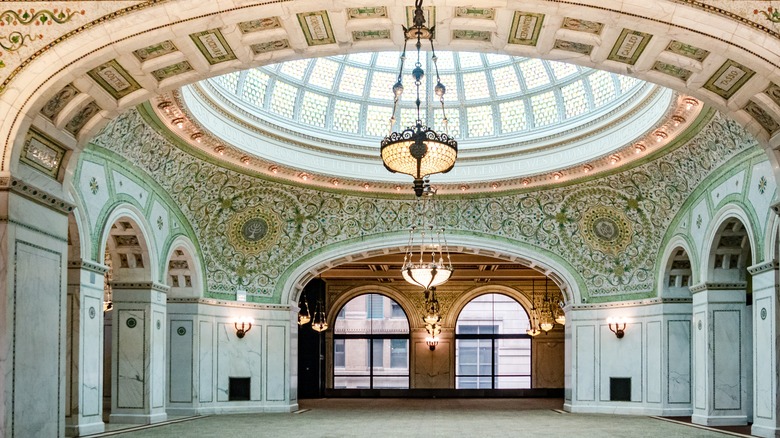 inside Chicago Cultural Center