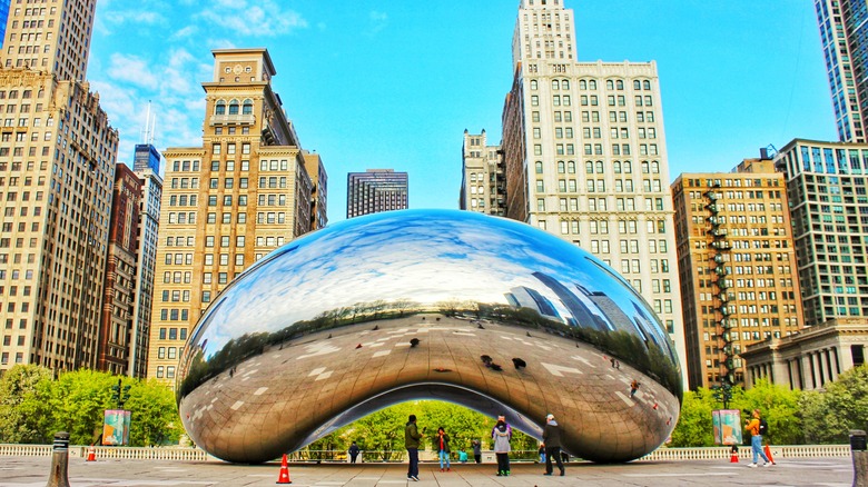 The Bean in Millennium Park