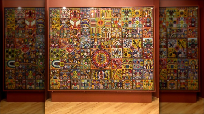 A piece at the National Museum Of Mexican Art