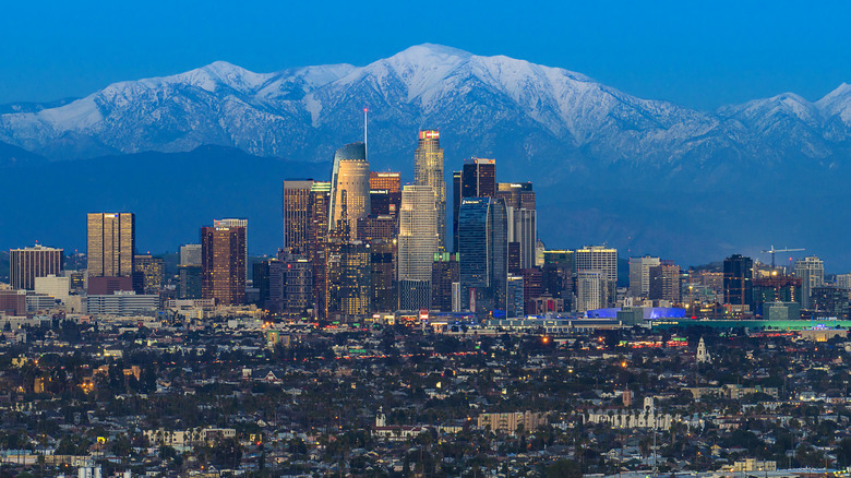 Downtown LA skyline