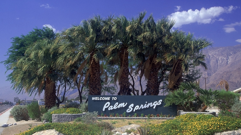 Palm Springs sign