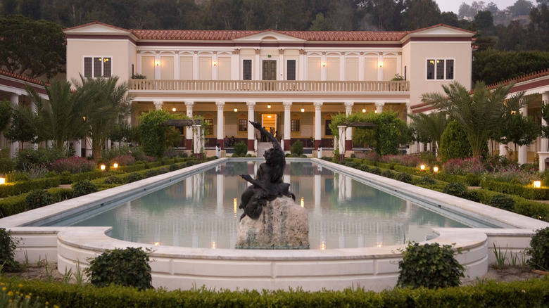 Getty Villa garden