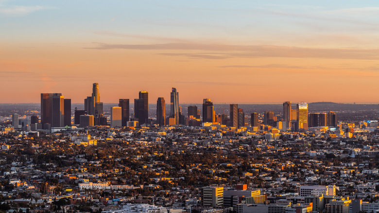 City view of Los Angeles