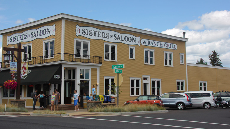 Historic Sisters Saloon in Sisters, Oregon