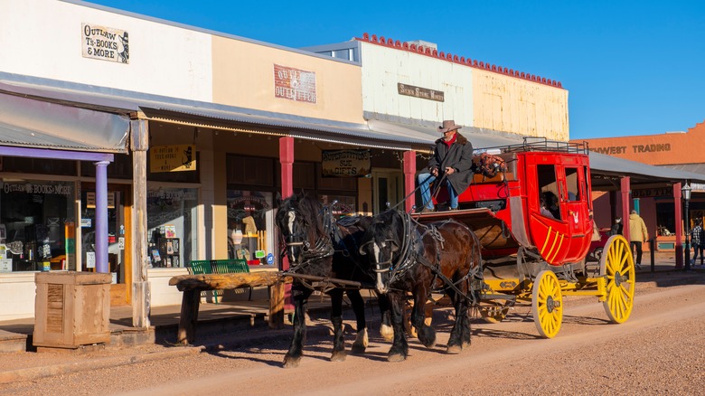 Stagecoach in Tombstone, AZ