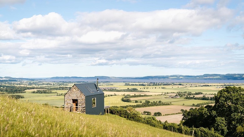 Landscape at Guardswell Farm Scotland