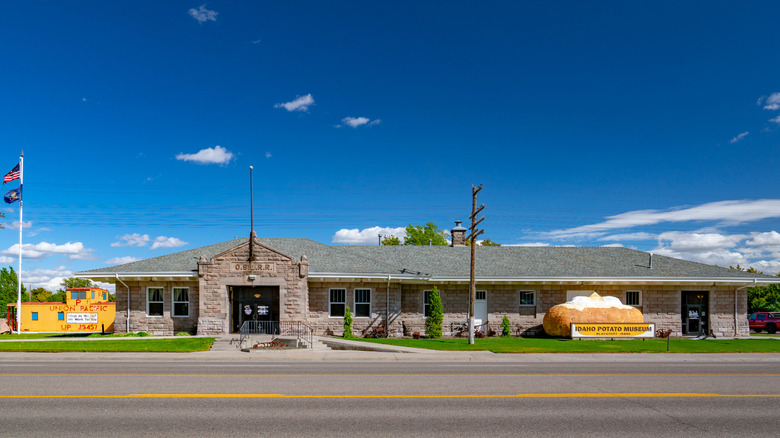 Exterior of the Idaho Potato Museum