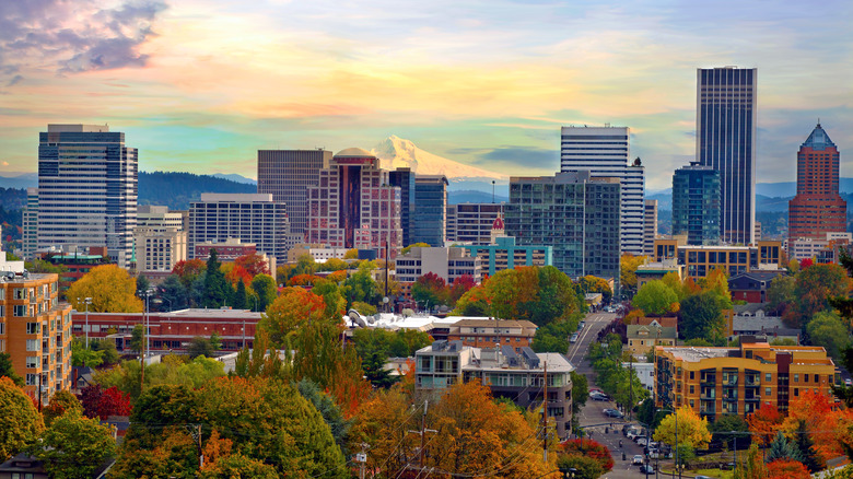 portland oregon in fall