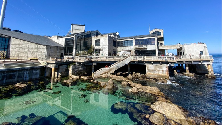 exterior of Monterey Bay Aquarium