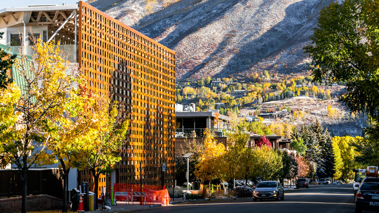 Exterior of Aspen Art Museum, Colorado